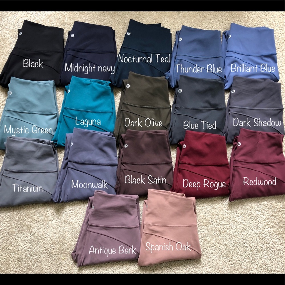 Lululemon In Movement Tight 25"
